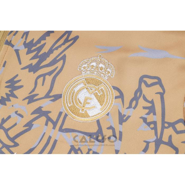 Tuta da Track di Felpa Real Madrid Chinese Dragon Bambino 2023-2024